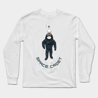 Space Cadet and his trusty pal duck Long Sleeve T-Shirt